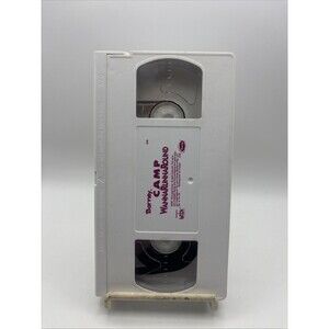 Barney - Barney's Camp WannaRunnaRound VHS 1997 No Case RARE